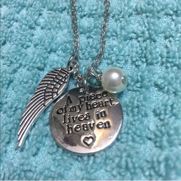 Piece of my Heart Live in Heaven Necklace (C2) - Picture 3 of 5